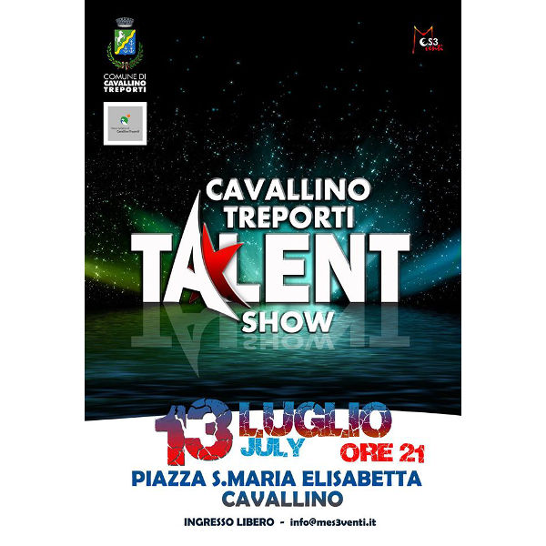 Cavallino Ga Talent - falqui della strada - 13 luglio 2016_ manifesto